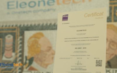 Eleonetech: ISO 45001 officially awarded